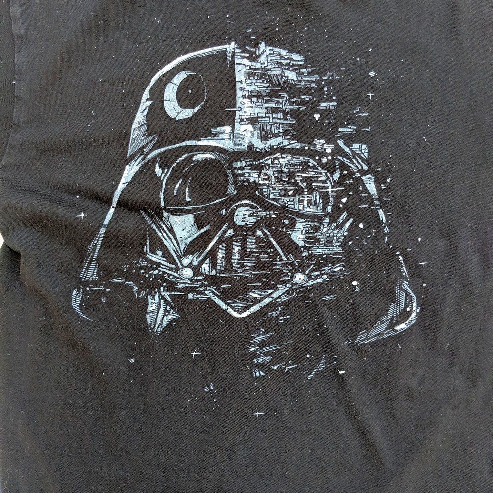 Darth Vader Death Star Star Wars T Shirt - Picture 4 of 7